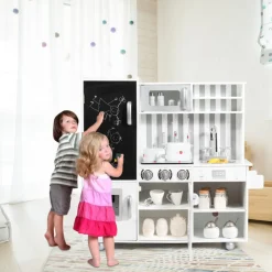GoPlus (Costway) Wooden Pretend Play Kitchen with Sound