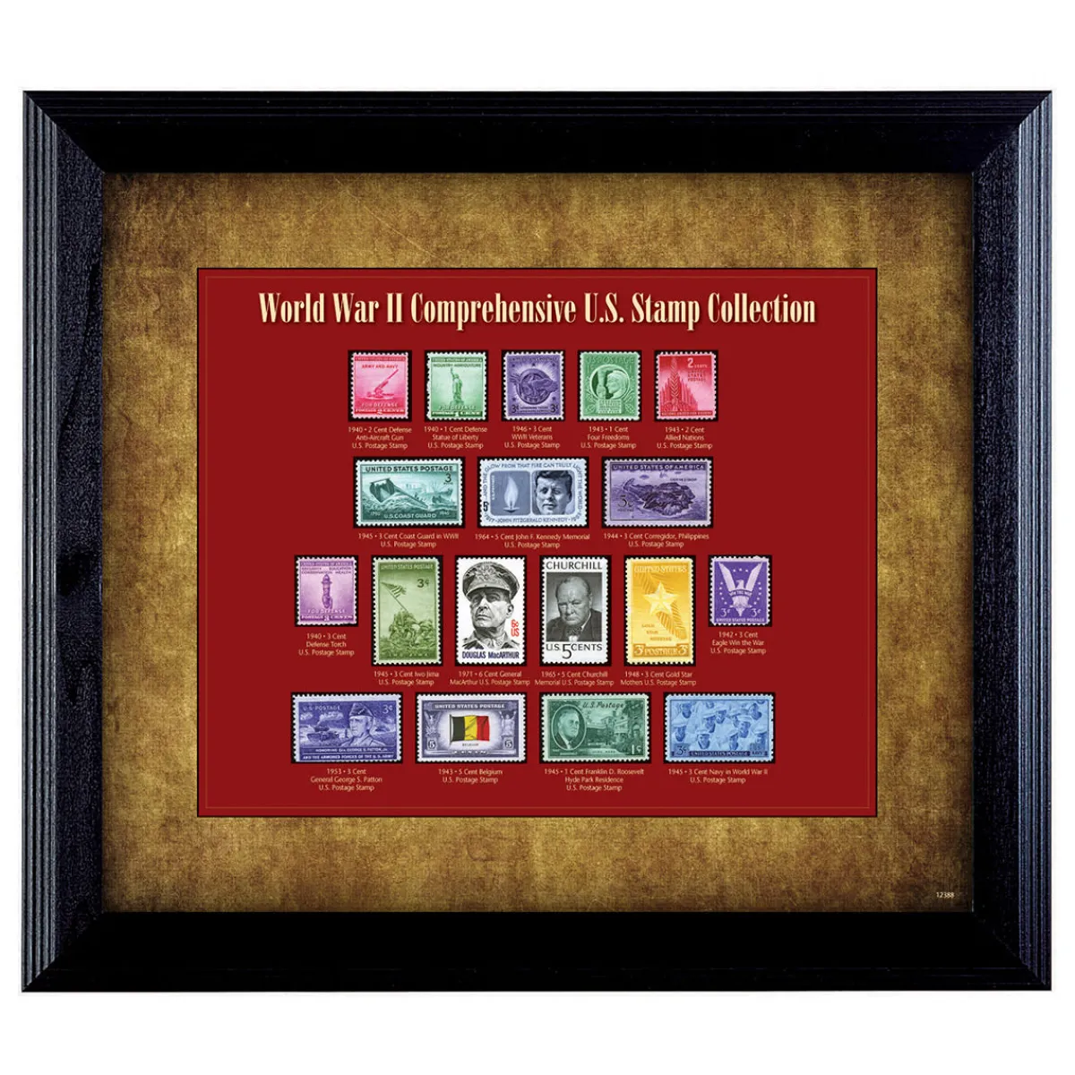 UPM Global LLC World War II U.S. Stamp Collection Frame