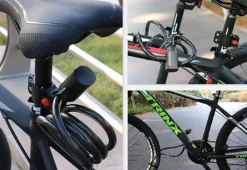 Teleshop Inc. 5' Fingerprint Cable Bike Lock