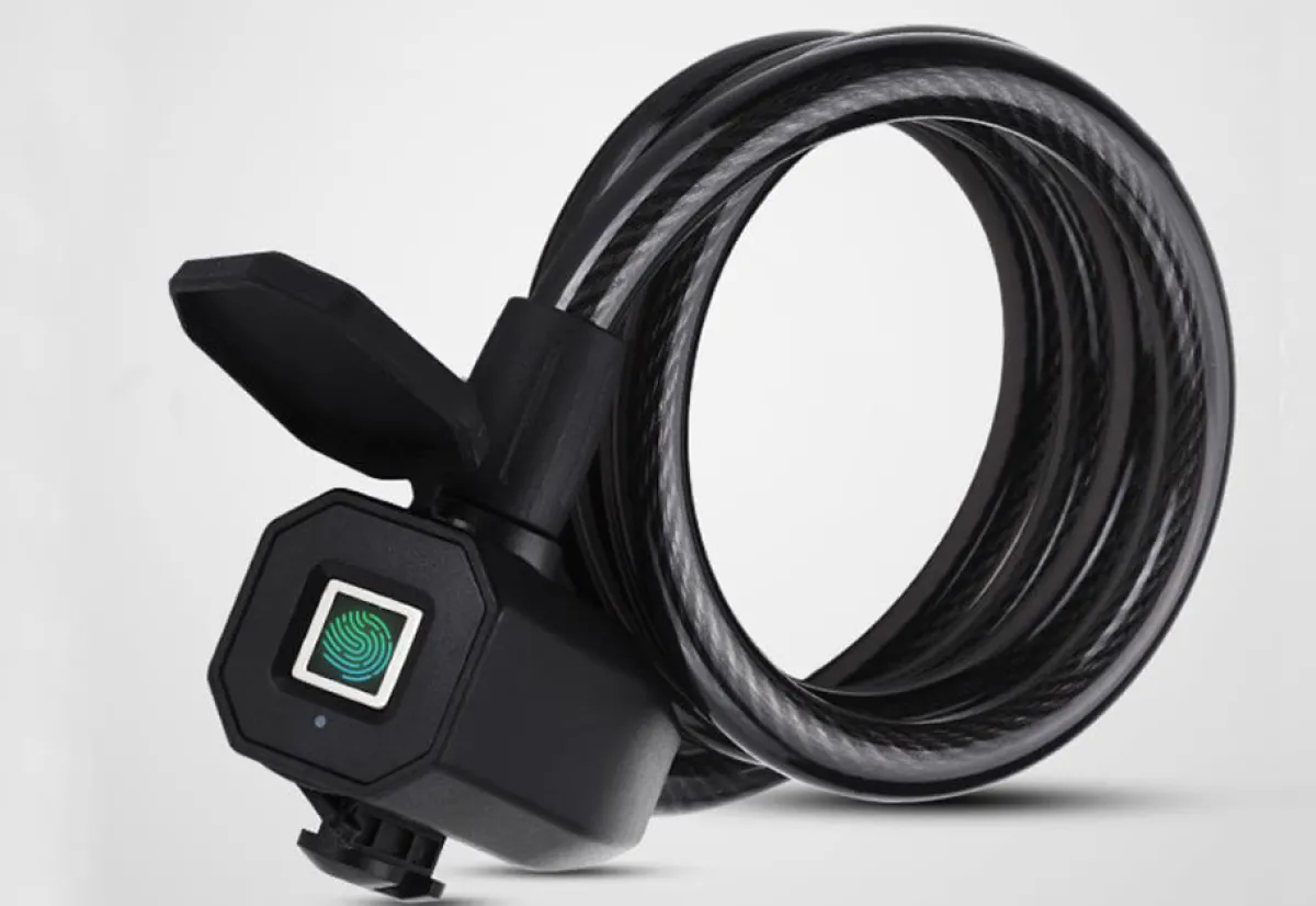 Teleshop Inc. 5' Fingerprint Cable Bike Lock