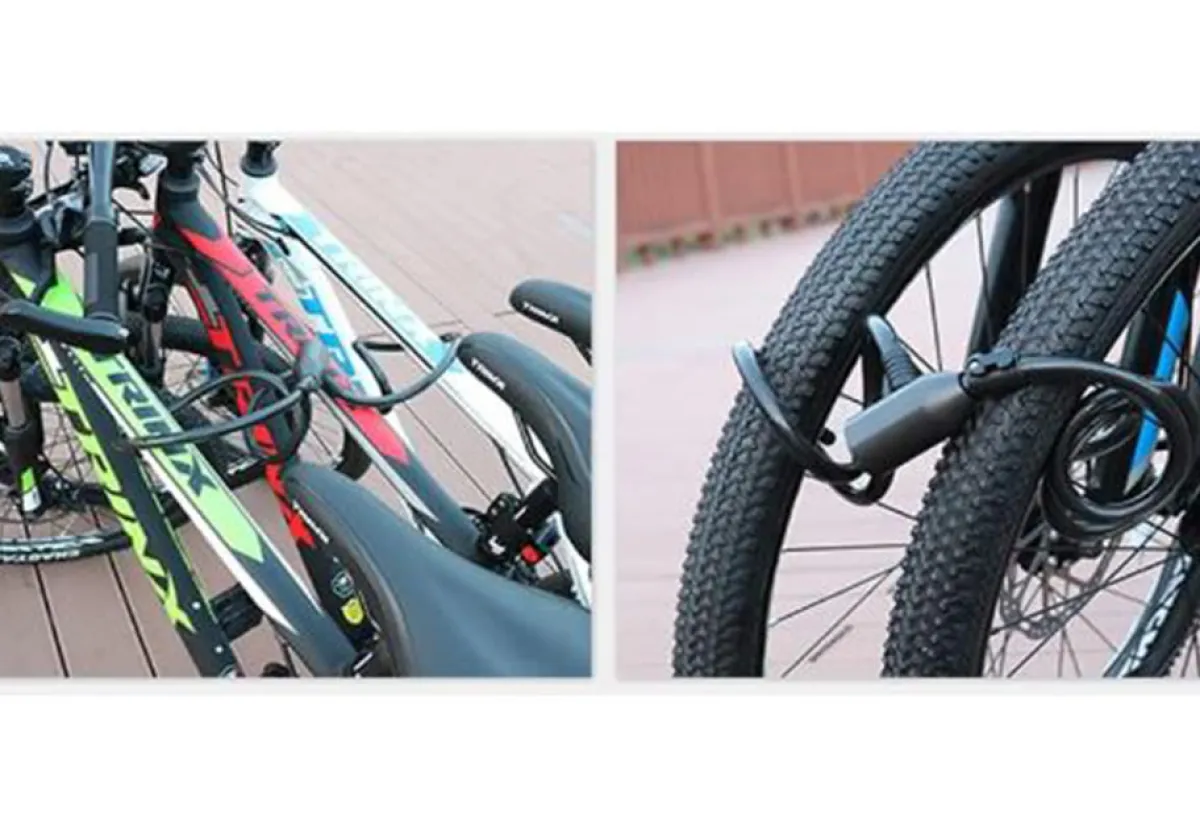 Teleshop Inc. 5' Fingerprint Cable Bike Lock