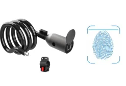 Teleshop Inc. 5' Fingerprint Cable Bike Lock