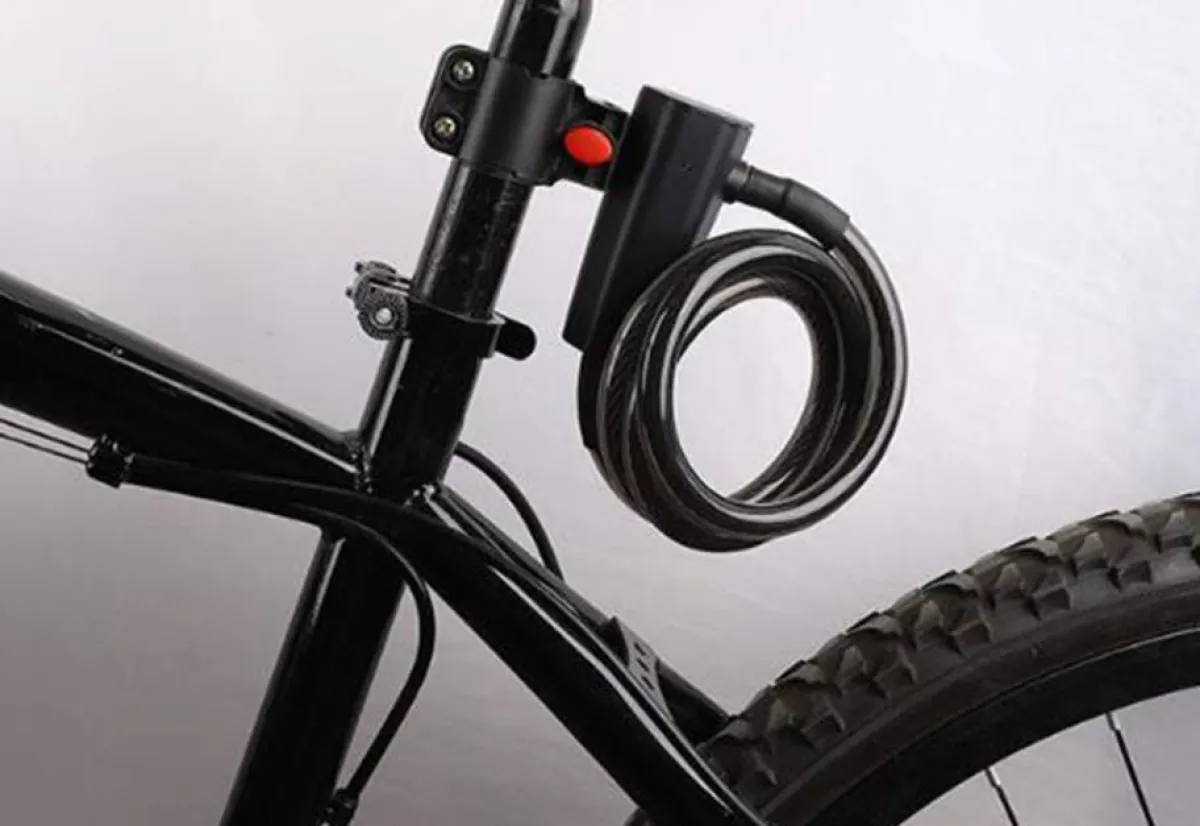 Teleshop Inc. 5' Fingerprint Cable Bike Lock