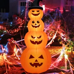 GoPlus (Costway) 8' Inflatable Halloween Pumpkin Stack