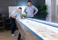 Escalade Sports 9' LED Light Up Shuffleboard