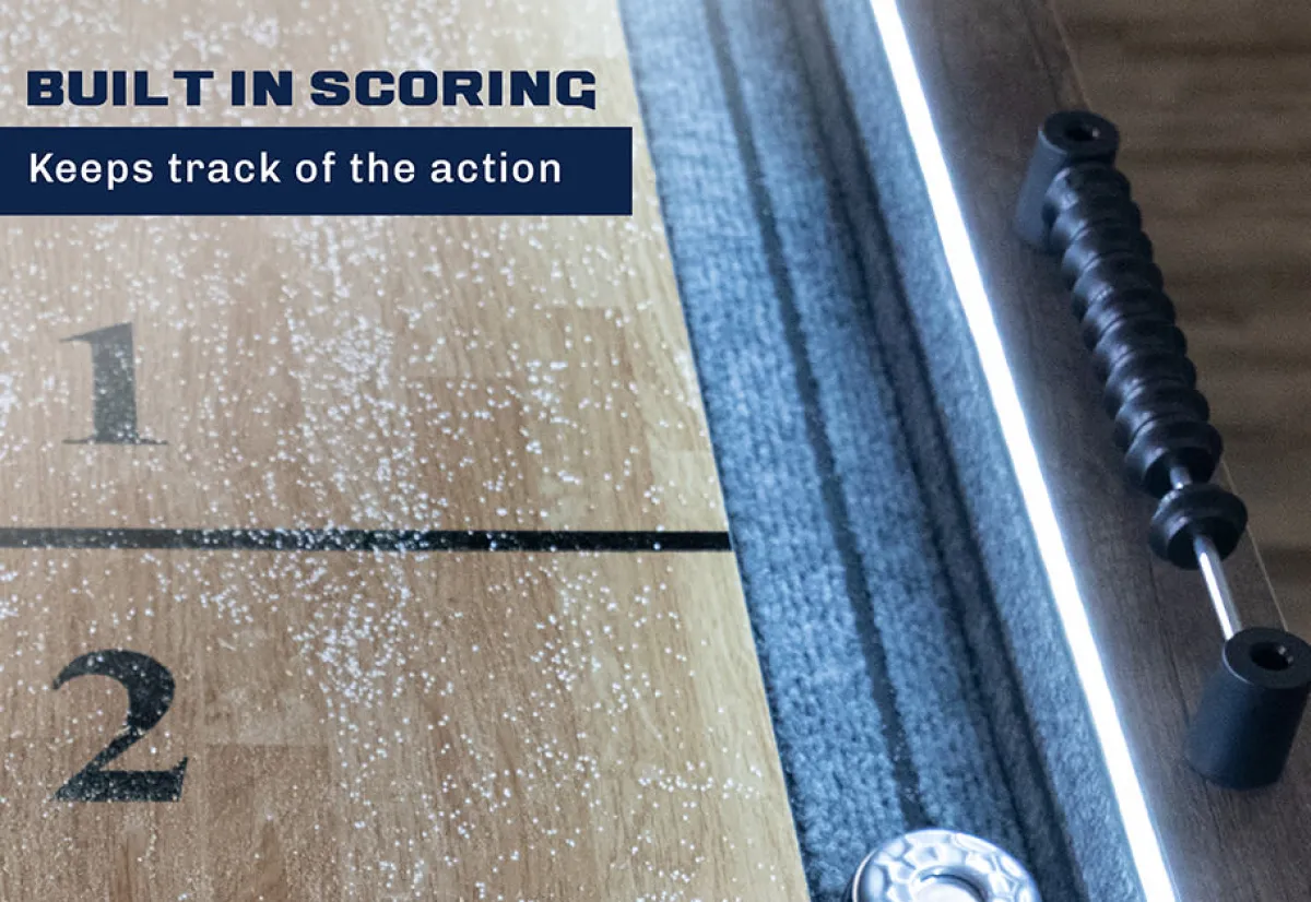 Escalade Sports 9' LED Light Up Shuffleboard