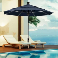 Reflection International Inc 11' Smart Outdoor Umbrella