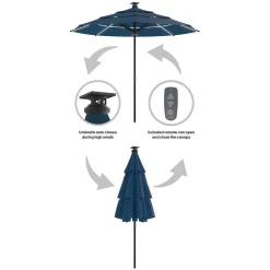 Reflection International Inc 11' Smart Outdoor Umbrella