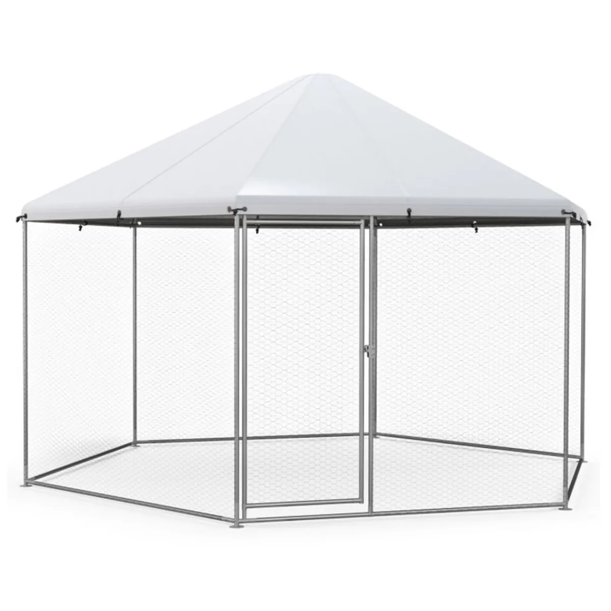 GoPlus (Costway) 13' Wire Mesh Hexagonal Chicken Coop