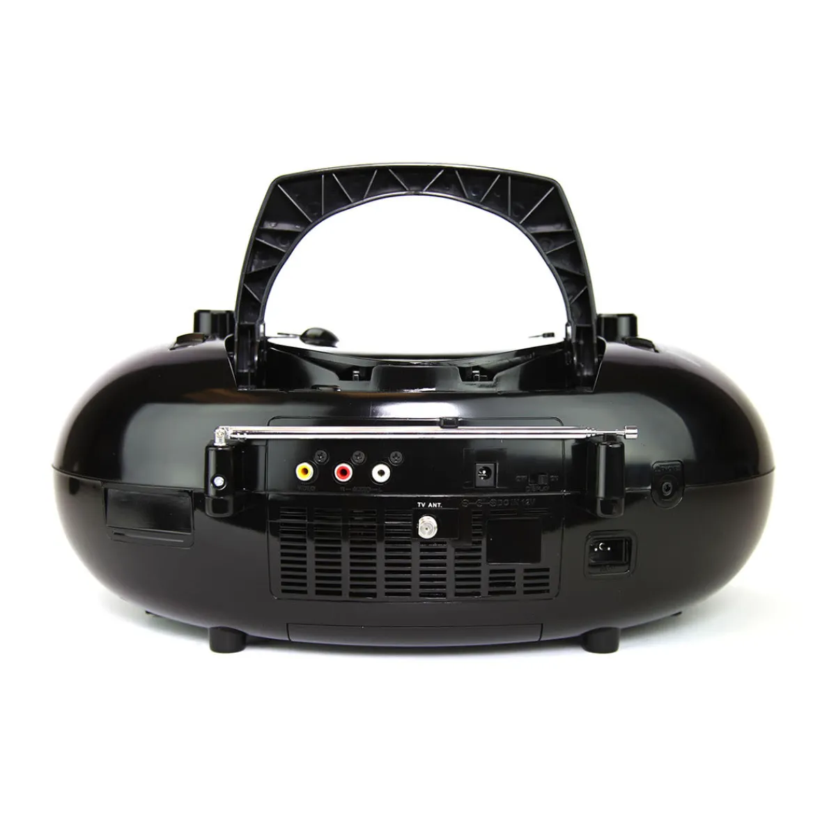 Naxa Electronics 7'' Bluetooth DVD Boombox and TV with AM/FM Radio