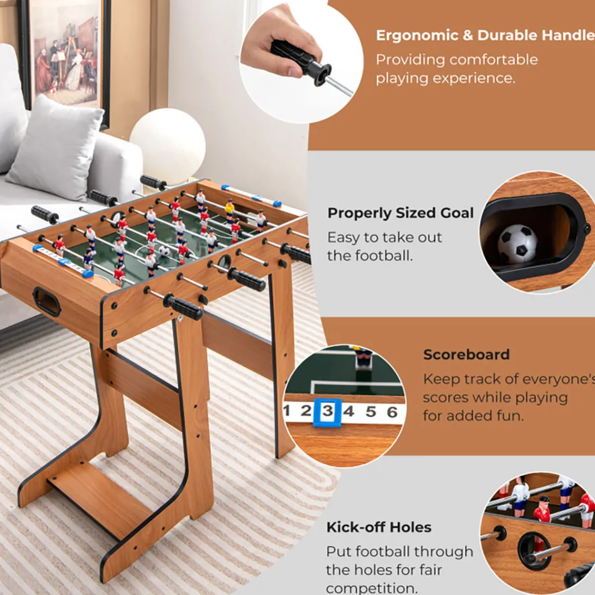 Escalade Sports 27'' Folding Foosball Table