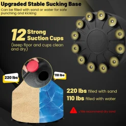 Teleshop Inc. 68'' Freestanding Punching and Kickboxing Bag