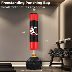 Teleshop Inc. 70'' Freestanding Punching Bag