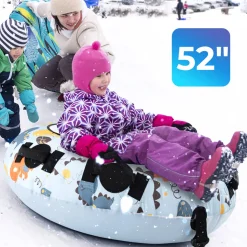 GoPlus (Costway) 52'' Heavy-Duty Inflatable Snow Sled