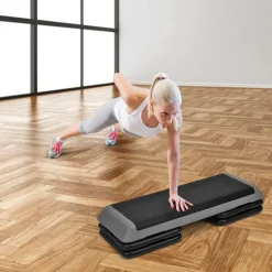 Teleshop Inc. 43'' Height Adjustable Fitness Aerobic Step Platform