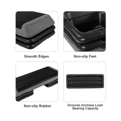 Teleshop Inc. 43'' Height Adjustable Fitness Aerobic Step Platform