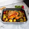 Livwell Brands LLC 14'' Hybrid Nonstick Roasting Pan with Rack