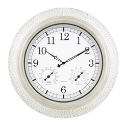 Better Battery Co. Inc. 21'' Indoor-Outdoor Atomic Wall Clock