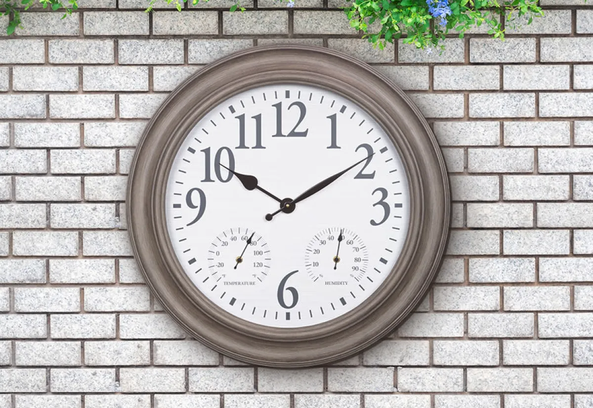 LaCrosse Technology, Ltd. 26.2'' Indoor/Outdoor Wall Clock
