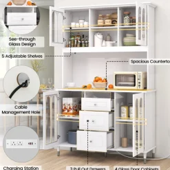GoPlus (Costway) 73'' Kitchen Pantry Storage Cabinet