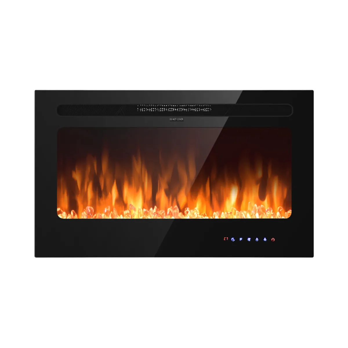 GoPlus (Costway) 36'' Recessed/Wall-Mounted Electric Fireplace