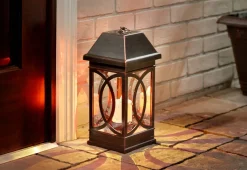 Smart Solar Inc. 15'' Solar Powered Candle Lantern