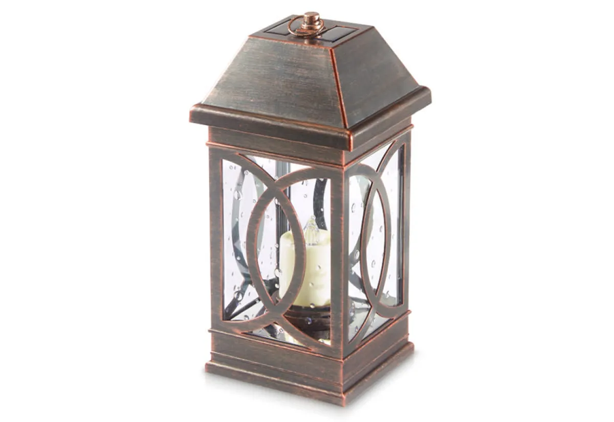 Smart Solar Inc. 15'' Solar Powered Candle Lantern