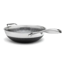 Livwell Brands LLC 12'' Stainless Hybrid Nonstick Wok