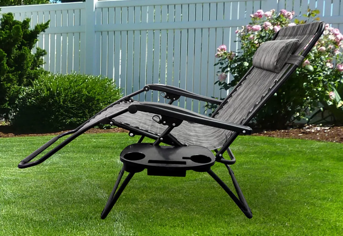 Caravan Canopy Zero Gravity Side Table for Zero Gravity Oversized Chair